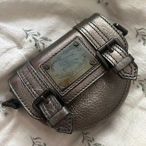 Authentic Burberry Small Clutch W/ Strap - image 1